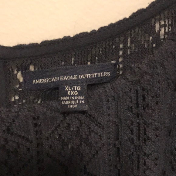 COPY - Lace type American Eagle short top - Picture 3 of 5